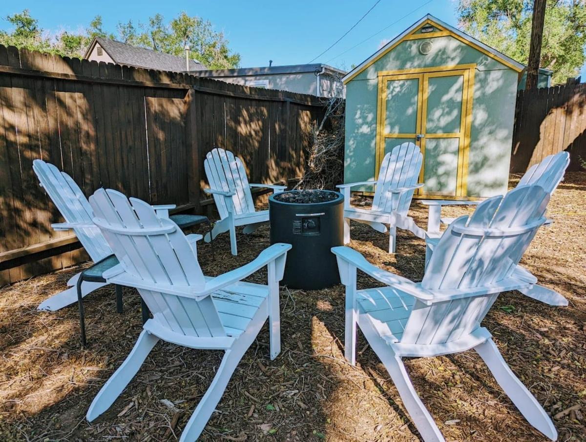 The Vibrant Victorian Hot Tub & Fire Pit In Occ Villa Colorado Springs Luaran gambar